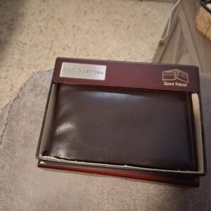 Croft & Barrow Brown Leather Wallet